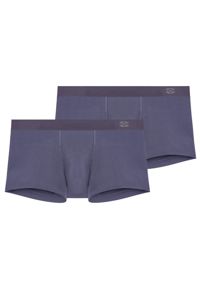 Hom Retro Boxer 2er Pack Modal clean cut (Spar-Set, 2-St) Retro Short / Pant - ohne Eingriff - Atmungsaktiv von Hom