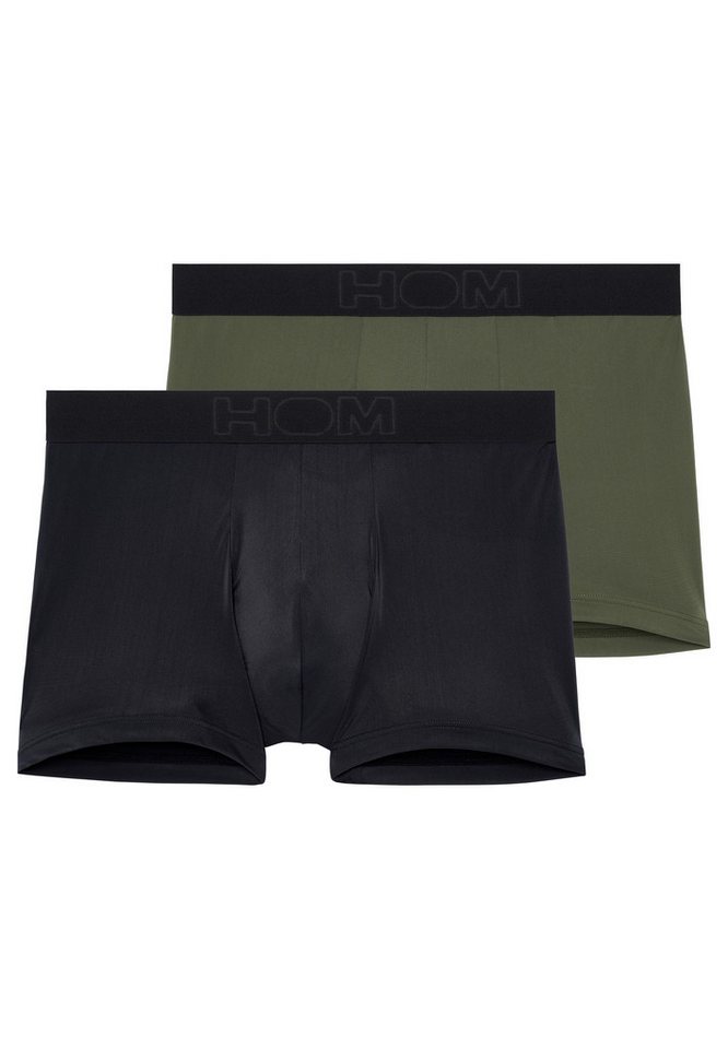 Hom Retro Boxer 2er Pack Supersoft (Spar-Set, 2-St) Retro Short / Pant - ohne Eingriff - Blickdicht von Hom