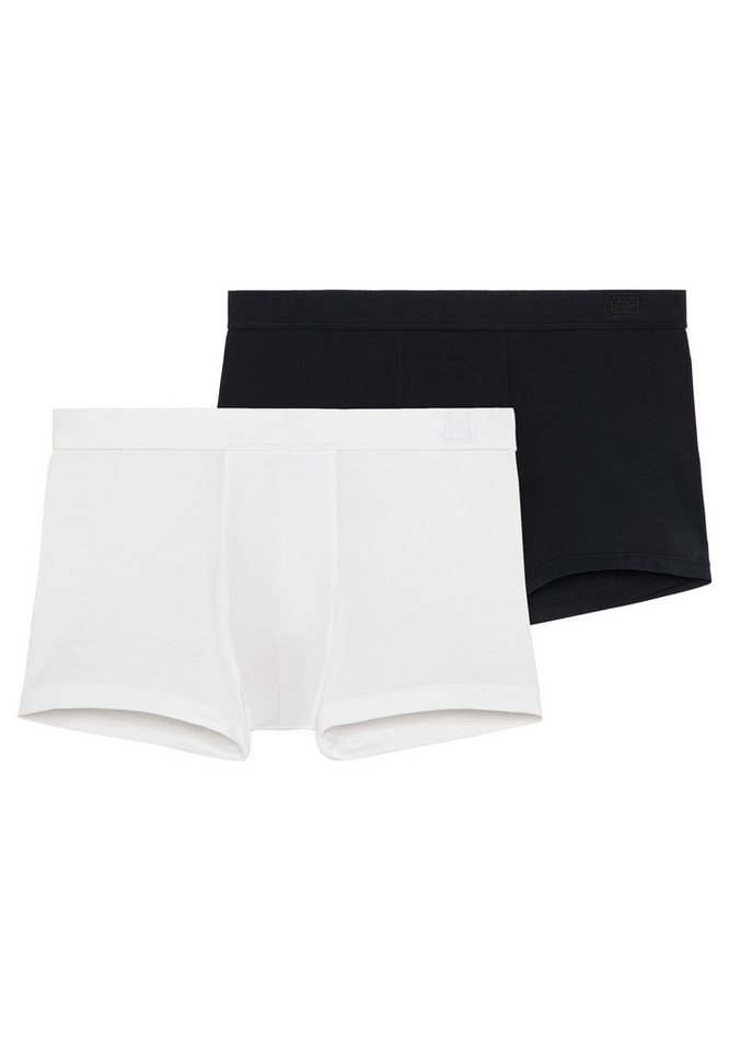 Hom Retro Boxer 2er Pack Supreme Cotton (Spar-Set, 2-St) Retro Short / Pant - Baumwolle - ohne Eingriff - Atmungsaktiv von Hom