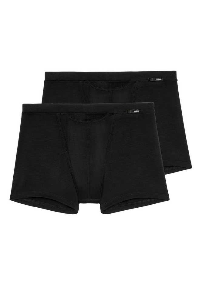Hom Retro Boxer 2er Pack TENCEL™ Soft HO1 (Spar-Set, 2-St) Retro Short / Pant - mit Eingriff - Blickdicht - Horizontaler Eingriff von Hom
