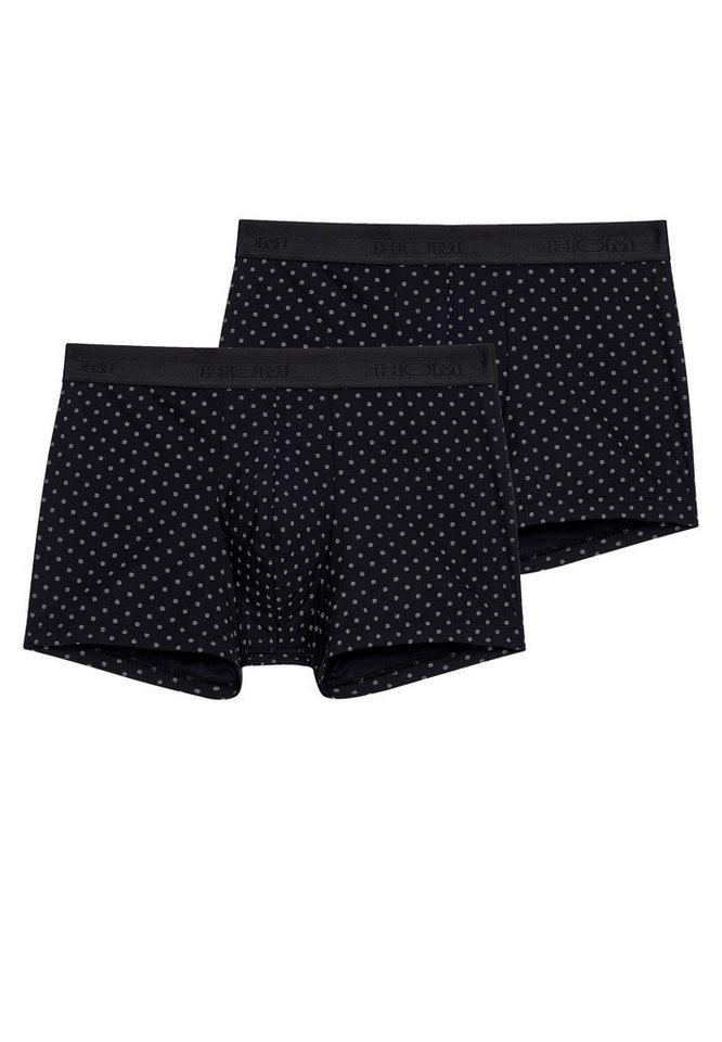 Hom Retro Boxer 2er Pack max (Spar-Set, 2-St) Retro Short / Pant - ohne Eingriff - Blickdicht von Hom