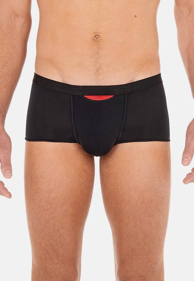 Hom Retro Boxer Plume up HO1 (1-St) Hipster Short / Pant - mit Eingriff - Leicht - Horizontaler Eingriff von Hom