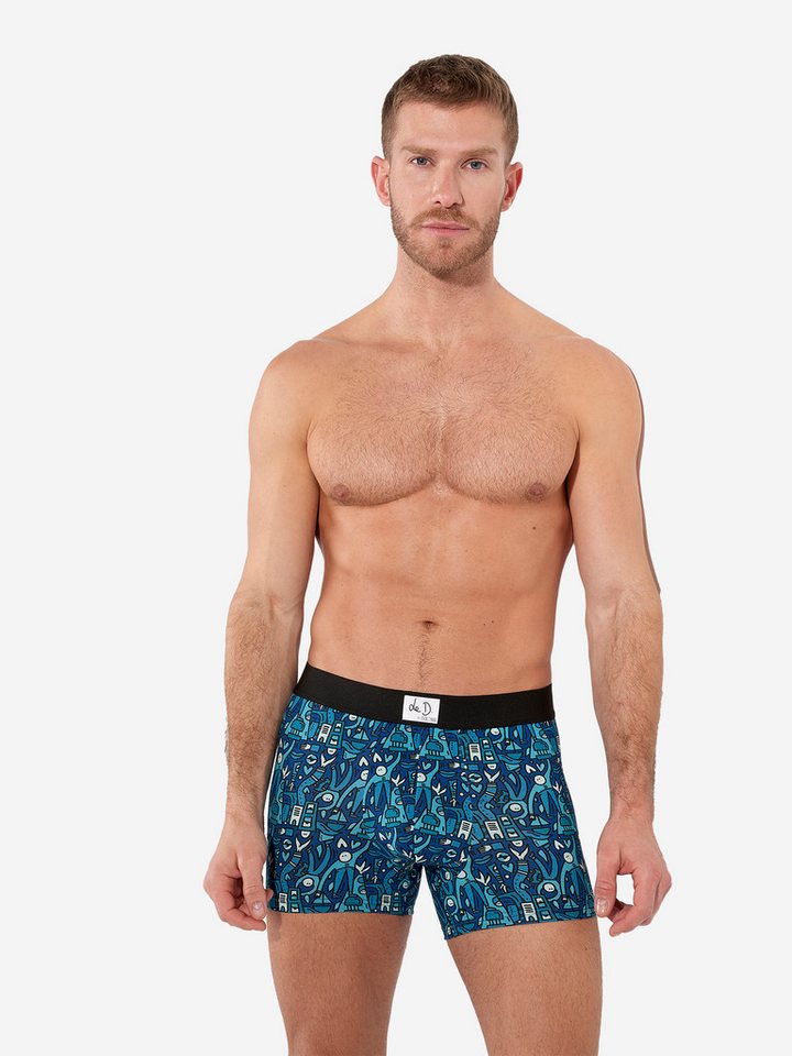 Hom Retro Boxer Voyages Boxer Briefs Retro-Boxer retroshorts boxershorts von Hom