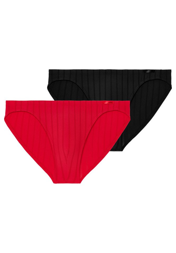 Hom Slip 2er Pack Chic (Spar-Set, 2-St) Slip / Unterhose - ohne Eingriff - Leicht transparent von Hom