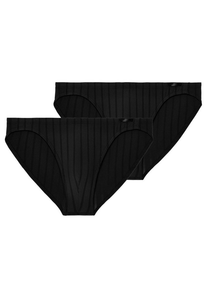 Hom Slip 2er Pack Chic (Spar-Set, 2-St) Slip / Unterhose - ohne Eingriff - Leicht transparent von Hom