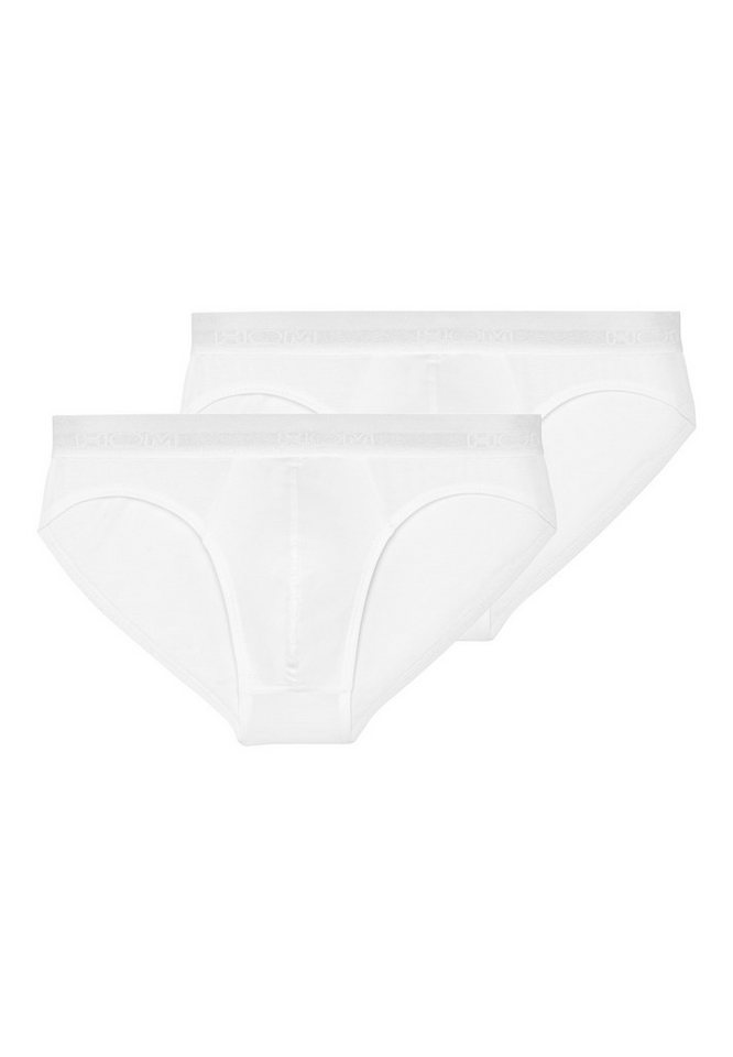 Hom Slip 2er Pack Classic (Spar-Set, 2-St) Mini Slip / Unterhose - Baumwolle - ohne Eingriff - Atmungsaktiv von Hom