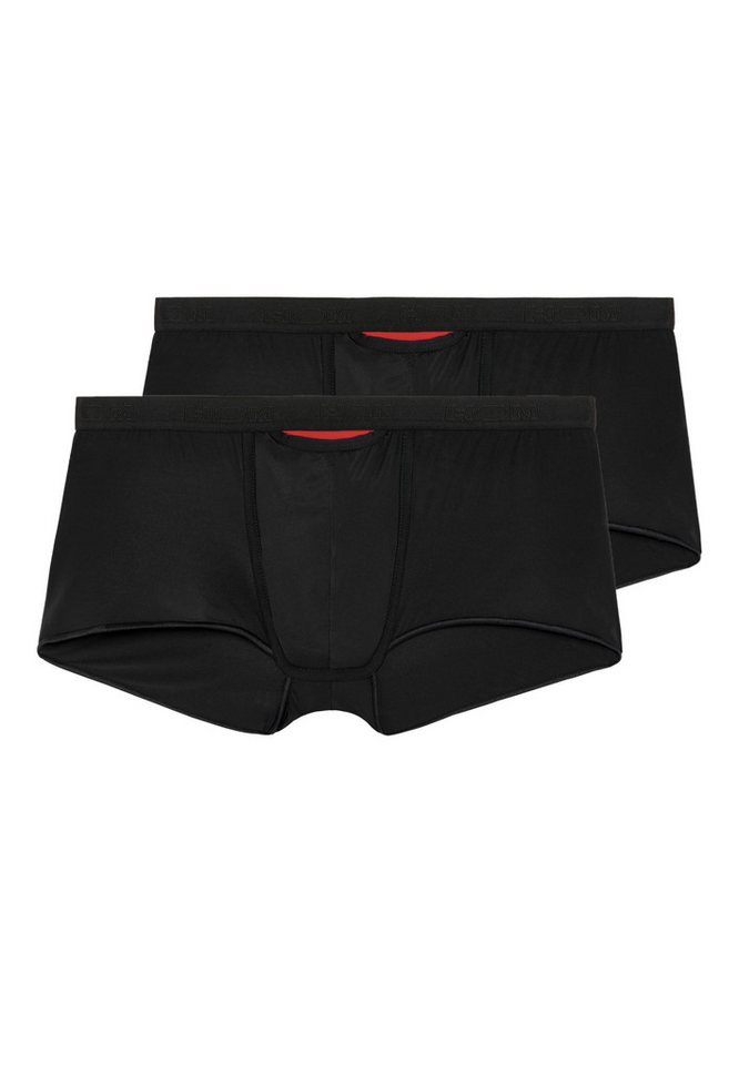 Hom Retro Boxer 2er Pack Plume up HO1 (Spar-Set, 2-St) Hipster Short / Pant - mit Eingriff - Leicht - Horizontaler Eingriff von Hom