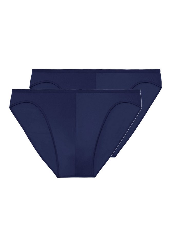 Hom Slip 2er Pack Plumes (Spar-Set, 2-St) Mini Slip / Unterhose - ohne Eingriff - Leicht von Hom