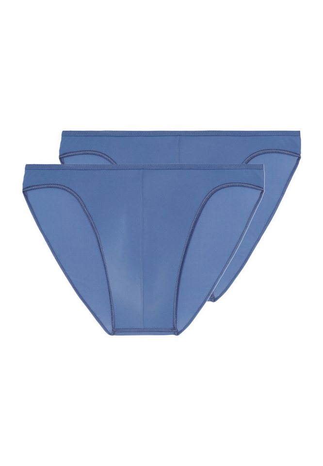 Hom Slip 2er Pack Plumes (Spar-Set, 2-St) Mini Slip / Unterhose - ohne Eingriff - Leicht von Hom