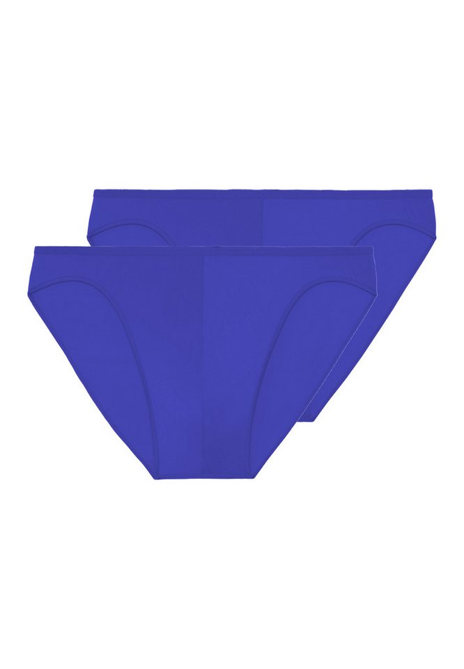 Hom Slip 2er Pack Plumes (Spar-Set, 2-St) Mini Slip / Unterhose - ohne Eingriff - Leicht von Hom