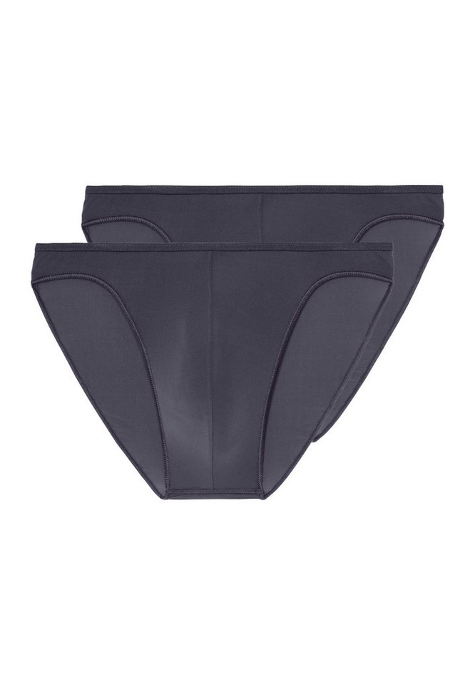 Hom Slip 2er Pack Plumes (Spar-Set, 2-St) Mini Slip / Unterhose - ohne Eingriff - Leicht von Hom
