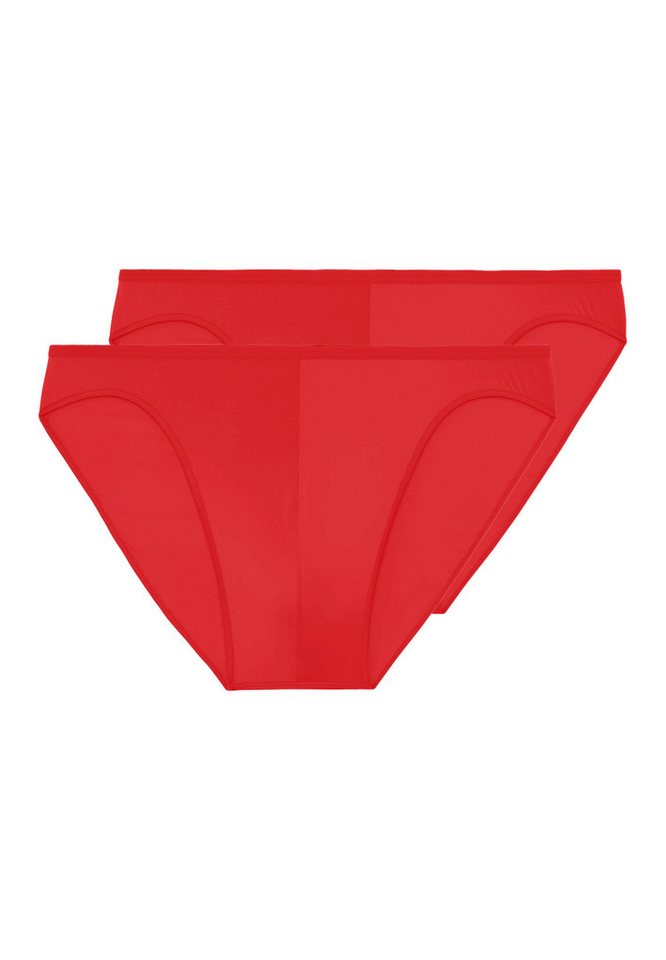 Hom Slip 2er Pack Plumes (Spar-Set, 2-St) Mini Slip / Unterhose - ohne Eingriff - Leicht von Hom