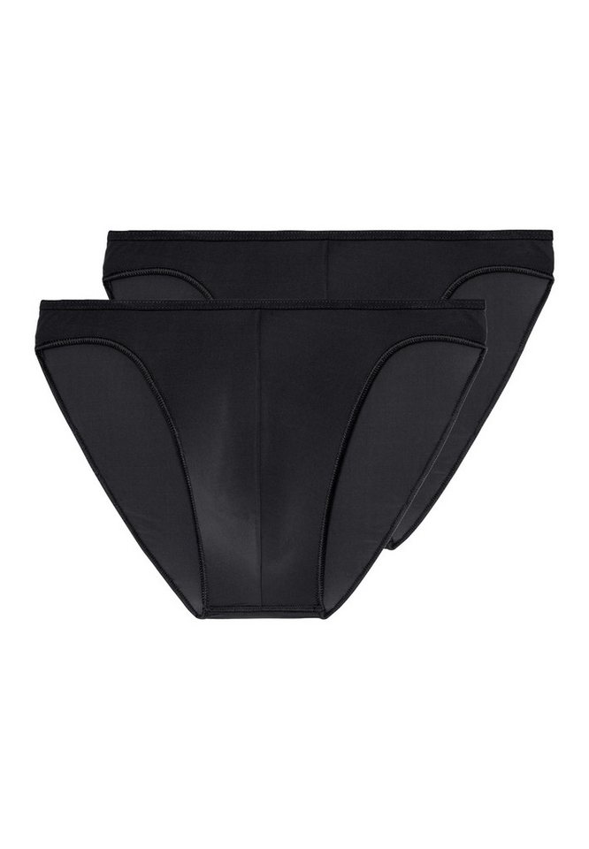 Hom Slip 2er Pack Plumes (Spar-Set, 2-St) Mini Slip / Unterhose - ohne Eingriff - Leicht von Hom