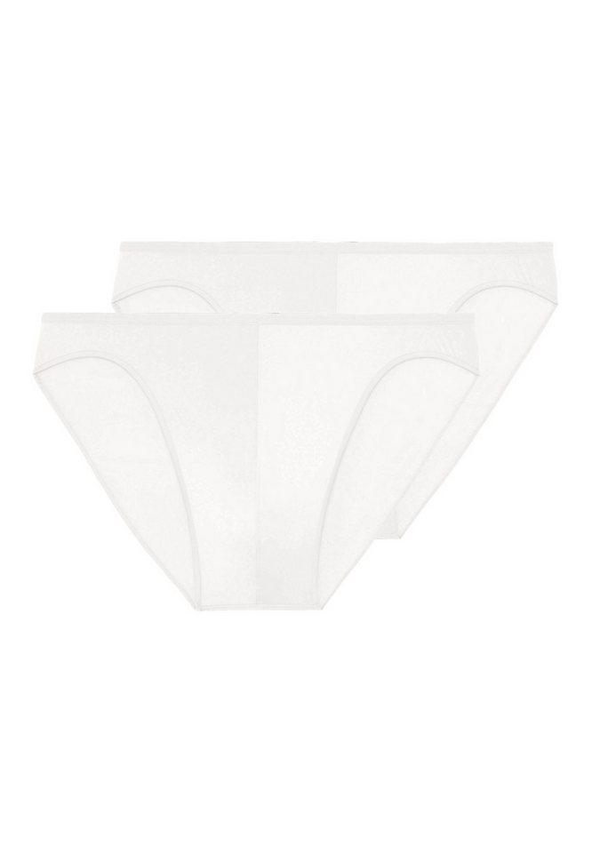 Hom Slip 2er Pack Plumes (Spar-Set, 2-St) Mini Slip / Unterhose - ohne Eingriff - Leicht von Hom