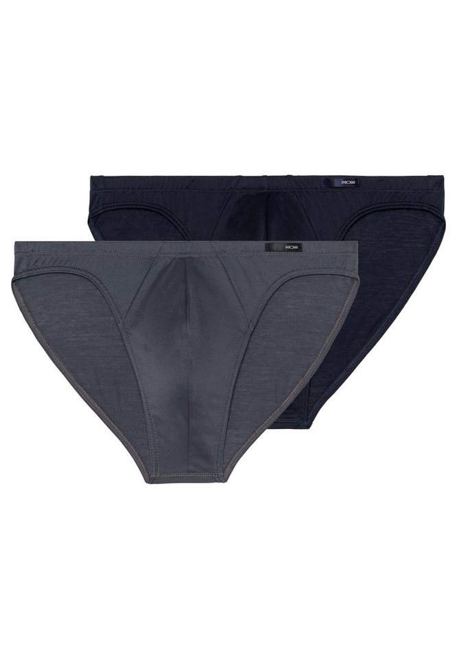Hom Slip 2er Pack Premium Cotton (Spar-Set, 2-St) Slip / Unterhose - Baumwolle - ohne Eingriff - Atmungsaktiv von Hom