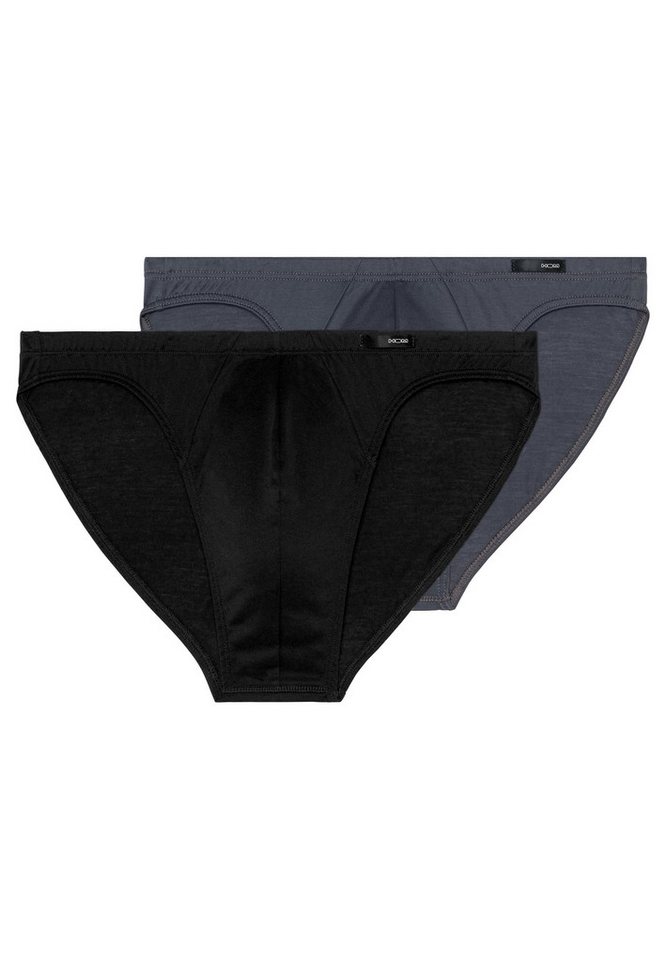Hom Slip 2er Pack Premium Cotton (Spar-Set, 2-St) Slip / Unterhose - Baumwolle - ohne Eingriff - Atmungsaktiv von Hom