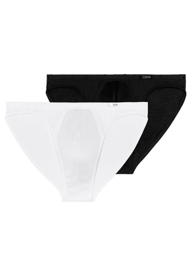 Hom Slip 2er Pack Premium Cotton (Spar-Set, 2-St) Slip / Unterhose - Baumwolle - ohne Eingriff - Atmungsaktiv von Hom