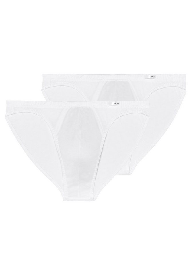 Hom Slip 2er Pack Premium Cotton (Spar-Set, 2-St) Slip / Unterhose - Baumwolle - ohne Eingriff - Atmungsaktiv von Hom