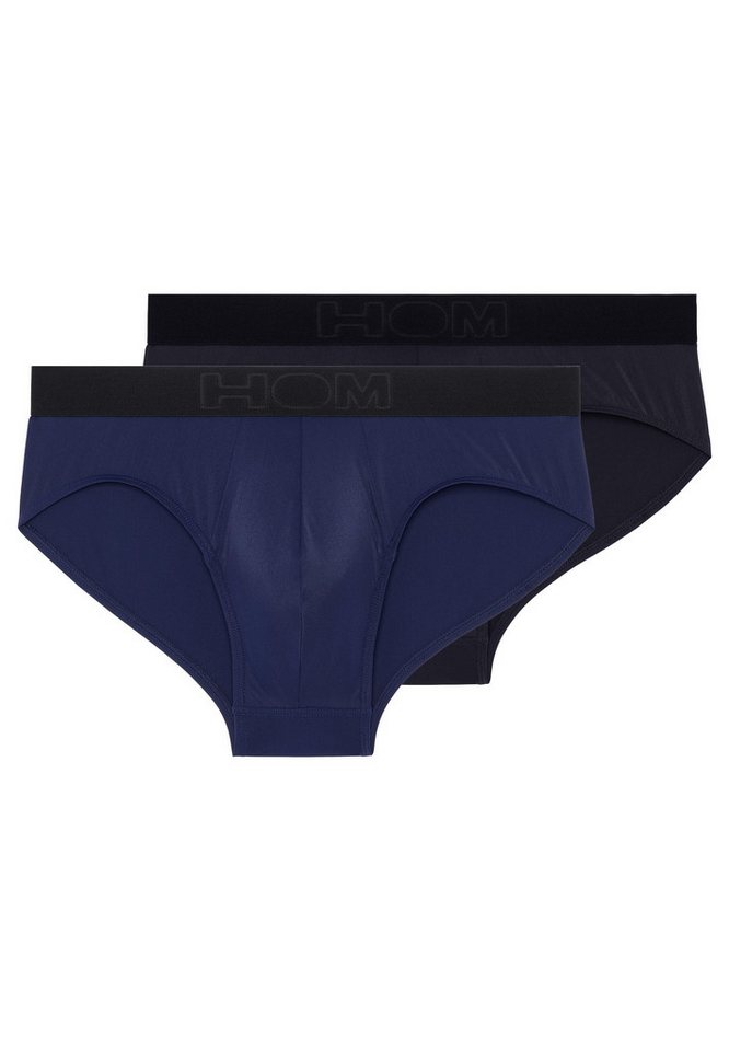 Hom Slip 2er Pack Supersoft (Spar-Set, 2-St) Mini Slip / Unterhose - ohne Eingriff - Atmungsaktiv von Hom