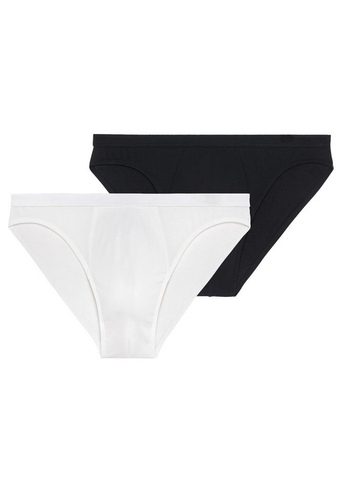 Hom Slip 2er Pack Supreme Cotton (Spar-Set, 2-St) Slip / Unterhose - Baumwolle - ohne Eingriff - Atmungsaktiv von Hom