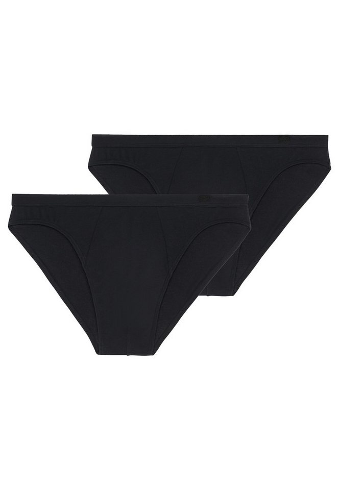 Hom Slip 2er Pack Supreme Cotton (Spar-Set, 2-St) Slip / Unterhose - Baumwolle - ohne Eingriff - Atmungsaktiv von Hom
