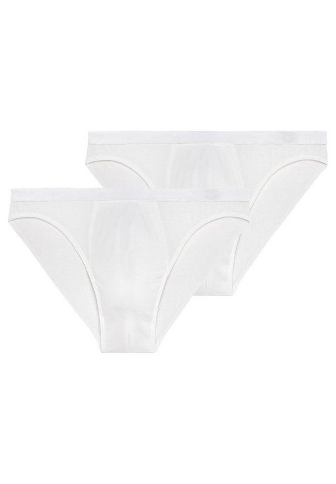 Hom Slip 2er Pack Supreme Cotton (Spar-Set, 2-St) Slip / Unterhose - Baumwolle - ohne Eingriff - Atmungsaktiv von Hom
