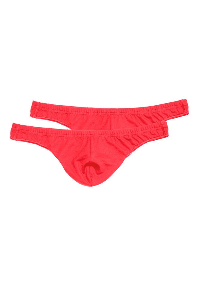Hom String 2er Pack Freddy (Spar-Set, 2-St) String - Baumwolle - ohne Eingriff - Atmungsaktiv von Hom