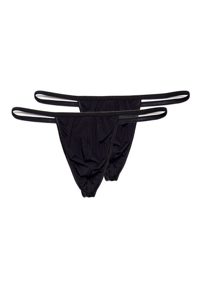 Hom String 2er Pack Plume (Spar-Set, 2-St) String - ohne Eingriff - Leicht - Leicht und unsichtbar unter Kleidung von Hom