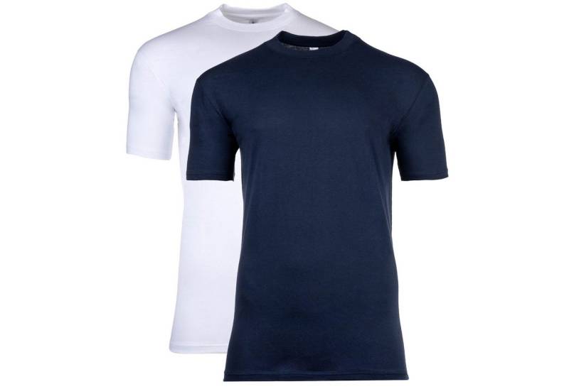 Hom T-Shirt Herren T-Shirt 2er Pack Baumwolle (Packung, 2er Pack) von Hom
