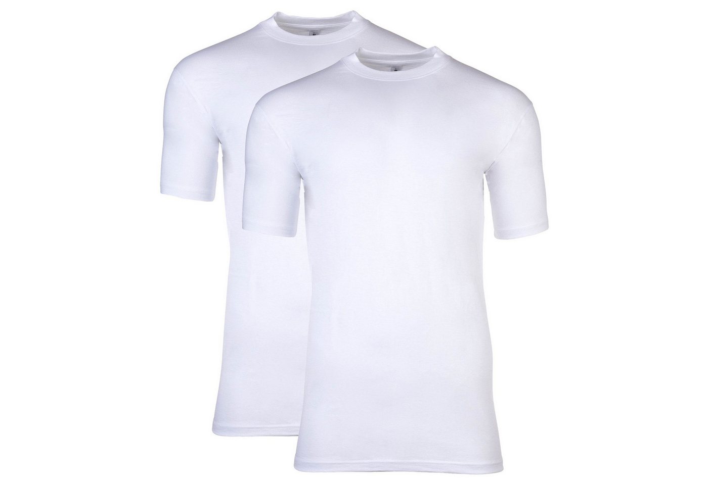 Hom T-Shirt Herren T-Shirt 2er Pack Baumwolle (Packung, 2er Pack) von Hom