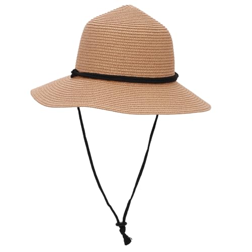 HomKuch Frauen Sommer Strand Stroh Hut Faltbare Roll Up Beach Cap Stroh Sun Hut von HomKuch