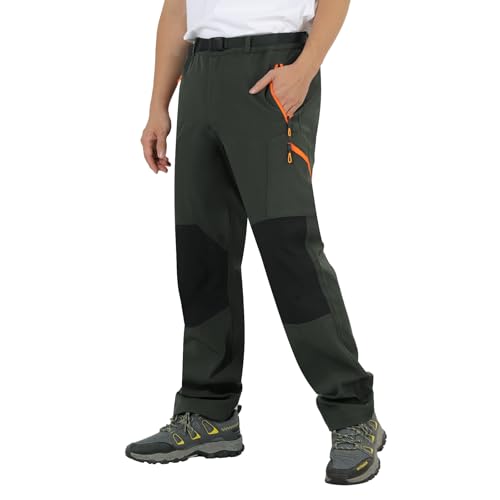 HomKuch Männer Outdoor Wanderhose atmungsaktive Winddichte Campinghose von HomKuch
