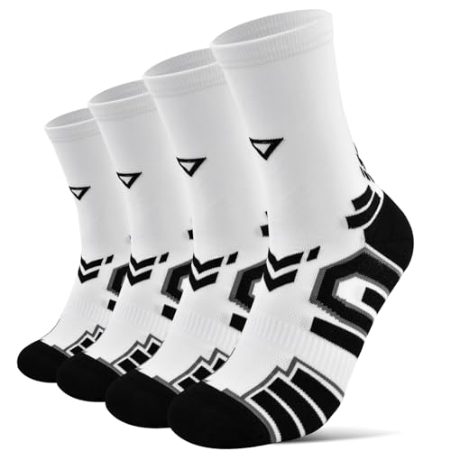 Home Holic 2 Paare Kompressionsstrümpfe Damen Herren Kompressionssocken Laufsocken Plantarfasziitis Socken Knöchel Fußgewölbe Unterstützung Sport Kompression Socken Atmungsaktiv Wandersocken von Home Holic