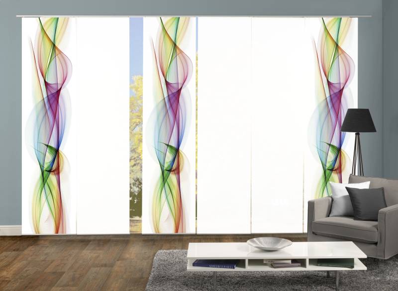 HOME WOHNIDEEN Schiebegardine "BOLGE" Paneelwagen 1 Stk. tlg. DIGITALDRUCK von Home Wohnideen