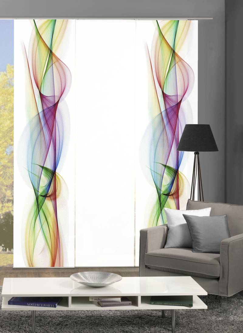 HOME WOHNIDEEN Schiebegardine "BOLGE" Paneelwagen 1 Stk. tlg. DIGITALDRUCK von Home Wohnideen