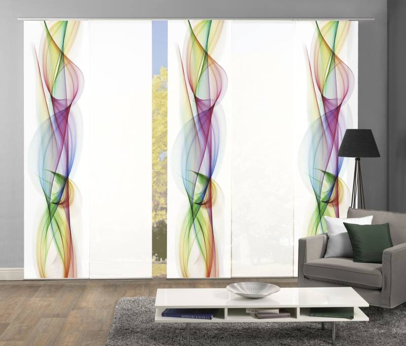 HOME WOHNIDEEN Schiebegardine "BOLGE" Paneelwagen 1 Stk. tlg. DIGITALDRUCK von Home Wohnideen