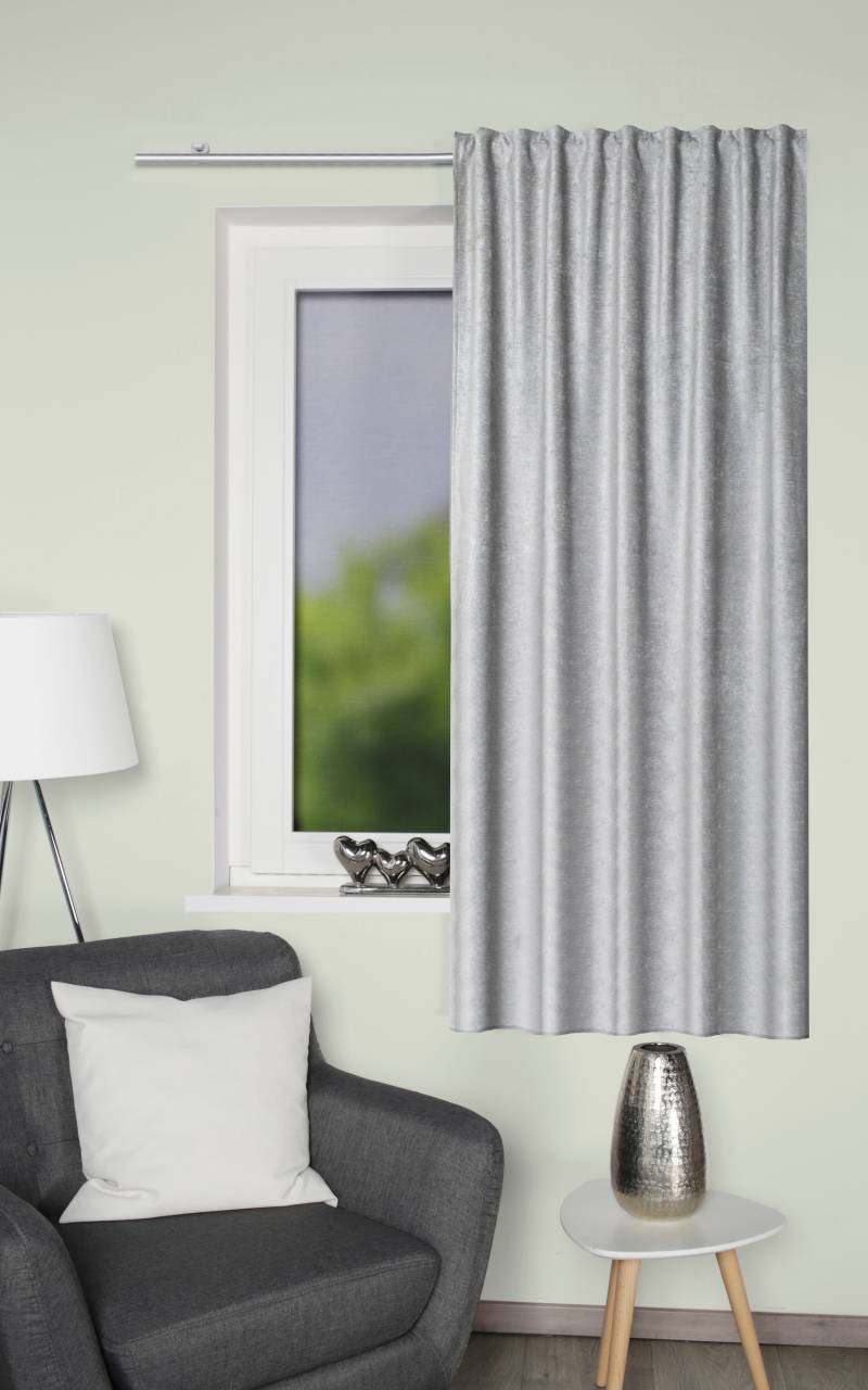 HOME WOHNIDEEN Vorhang "THERMOCHENILLE" Multifunktionsband 1 Stk. tlg. Thermochenille THERMO Uni von Home Wohnideen