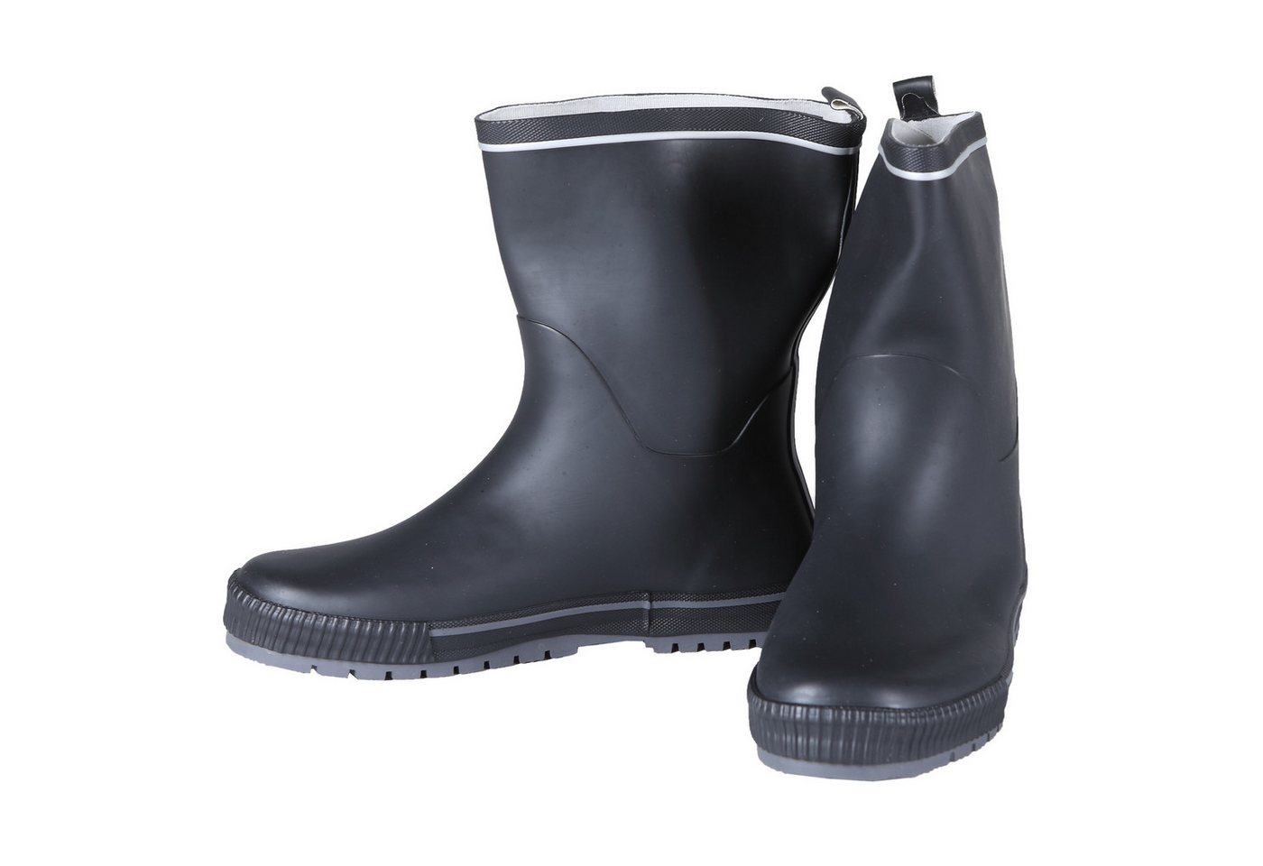 Home4Living Gartenstiefel Herren Regenstiefel schwarz rutschfest Gummistiefel (2-tlg) 100% wasserdicht, robust & bequem von Home4Living