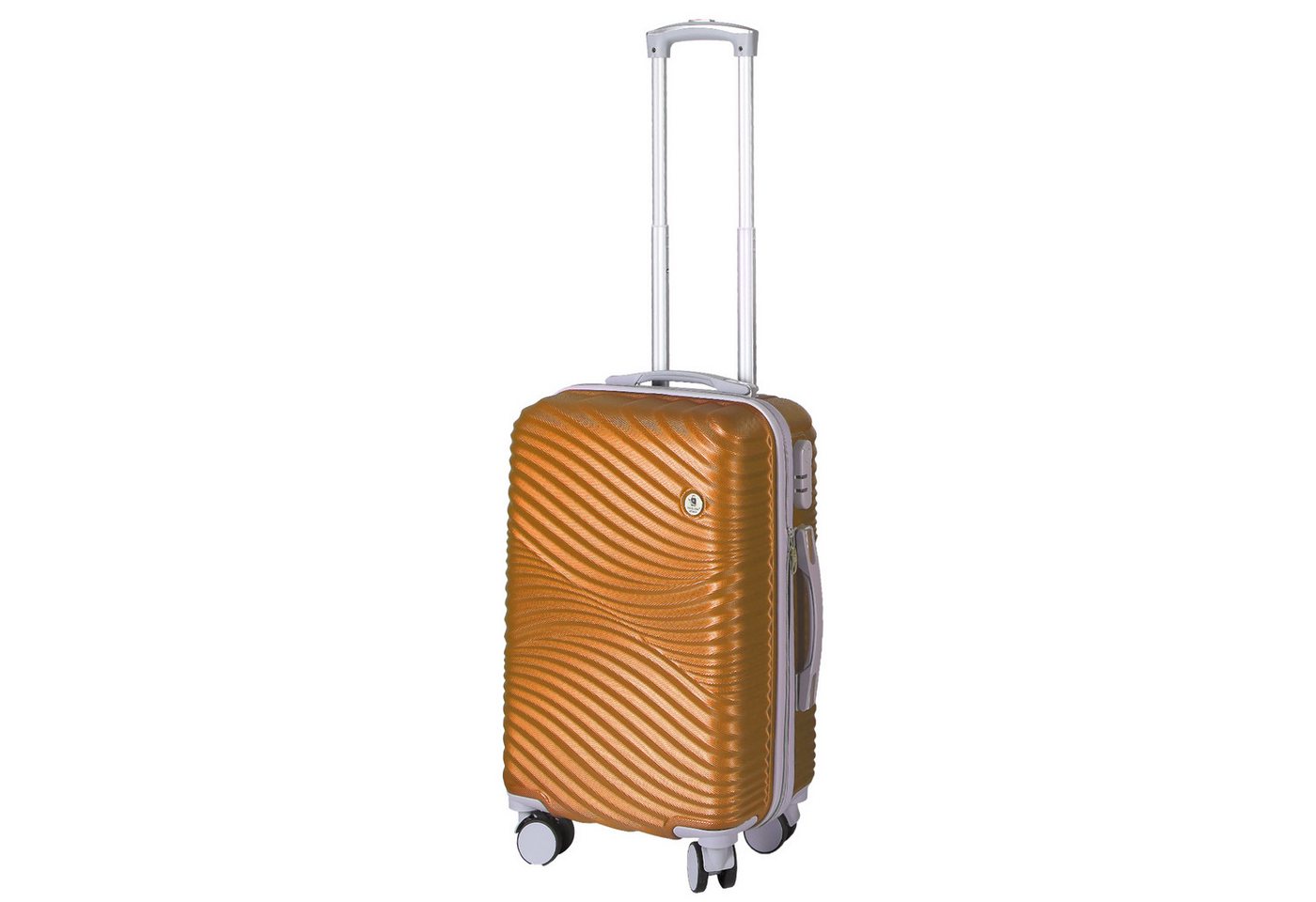 Home4Living Hartschalen-Trolley Reisekoffer Hartschalenkoffer Aufgabegepäck Bali S,M,L, 4 Rollen, integriertes Zahlenschloss von Home4Living