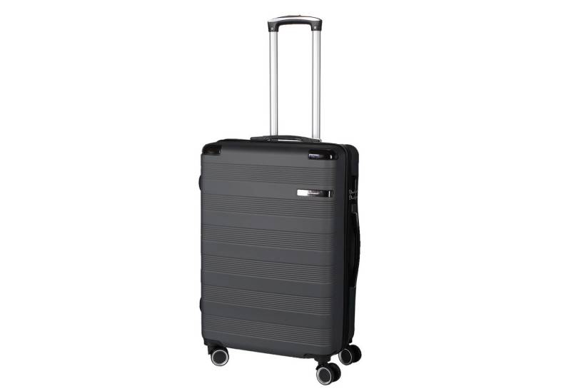 Home4Living Hartschalen-Trolley Reisekoffer Hartschalenkoffer Check-In Kosmetik Koffer, 4 Rollen, integriertes Zahlenschloss von Home4Living