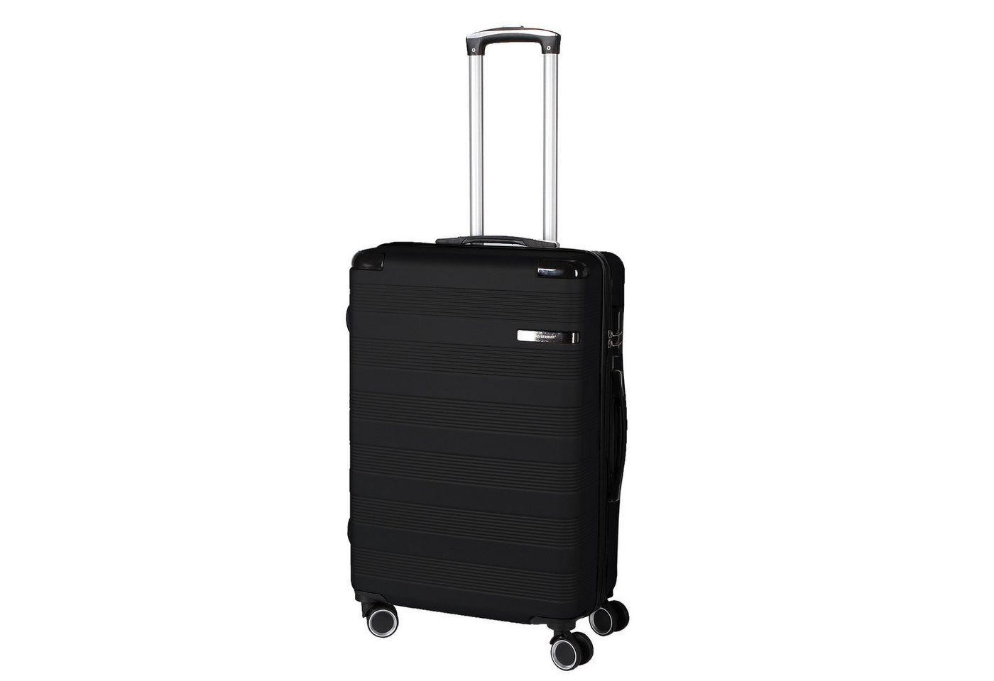 Home4Living Hartschalen-Trolley Reisekoffer Hartschalenkoffer Check-In Kosmetik Koffer, 4 Rollen, integriertes Zahlenschloss von Home4Living