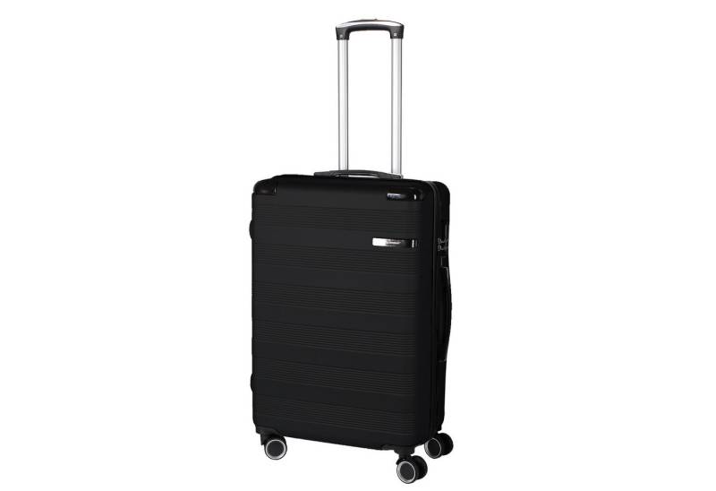 Home4Living Hartschalen-Trolley Reisekoffer Hartschalenkoffer Check-In Kosmetik Koffer, 4 Rollen, integriertes Zahlenschloss von Home4Living