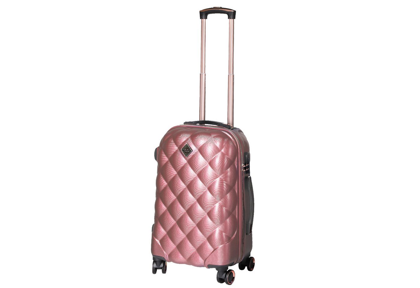 Home4Living Hartschalen-Trolley Reisekoffer Hartschalenkoffer Koffer Abu Dhabi XS,S,M,L, 4 Rollen, integriertes Zahlenschloss von Home4Living