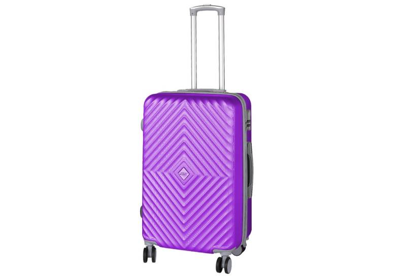 Home4Living Hartschalen-Trolley Reisekoffer Hartschalenkoffer S, M, L Check-In Handgepäck, integriertes Zahlenschloss von Home4Living