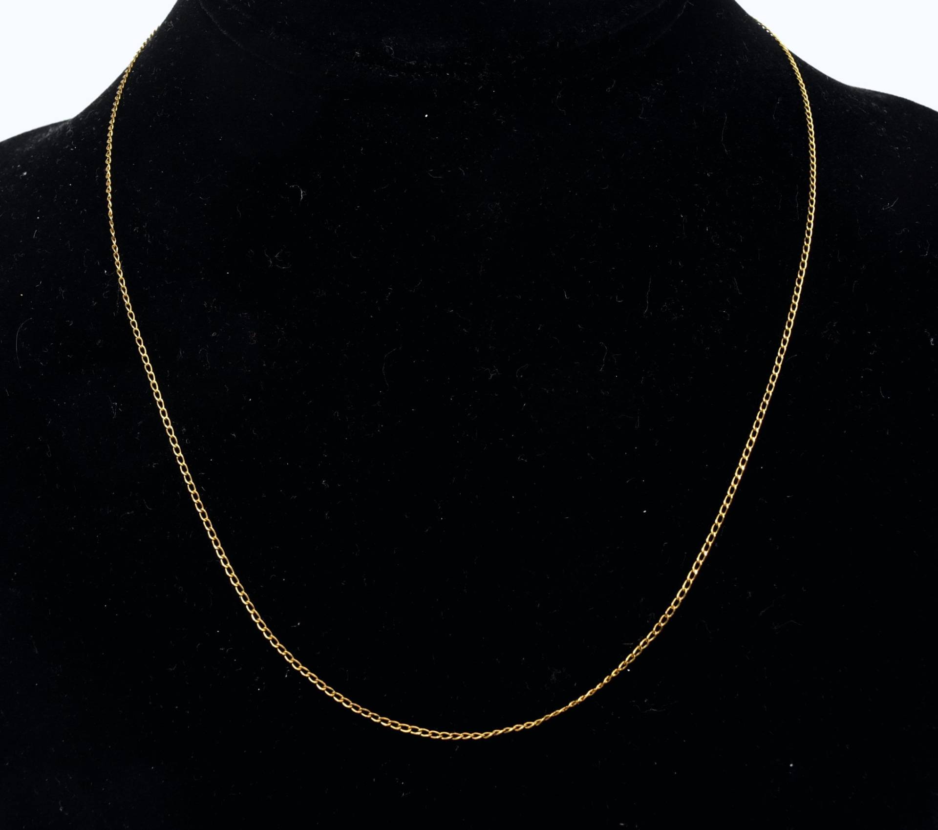 14K Gelbgold Kettenhalskette - 17 "" von HomeAgainVintageCo