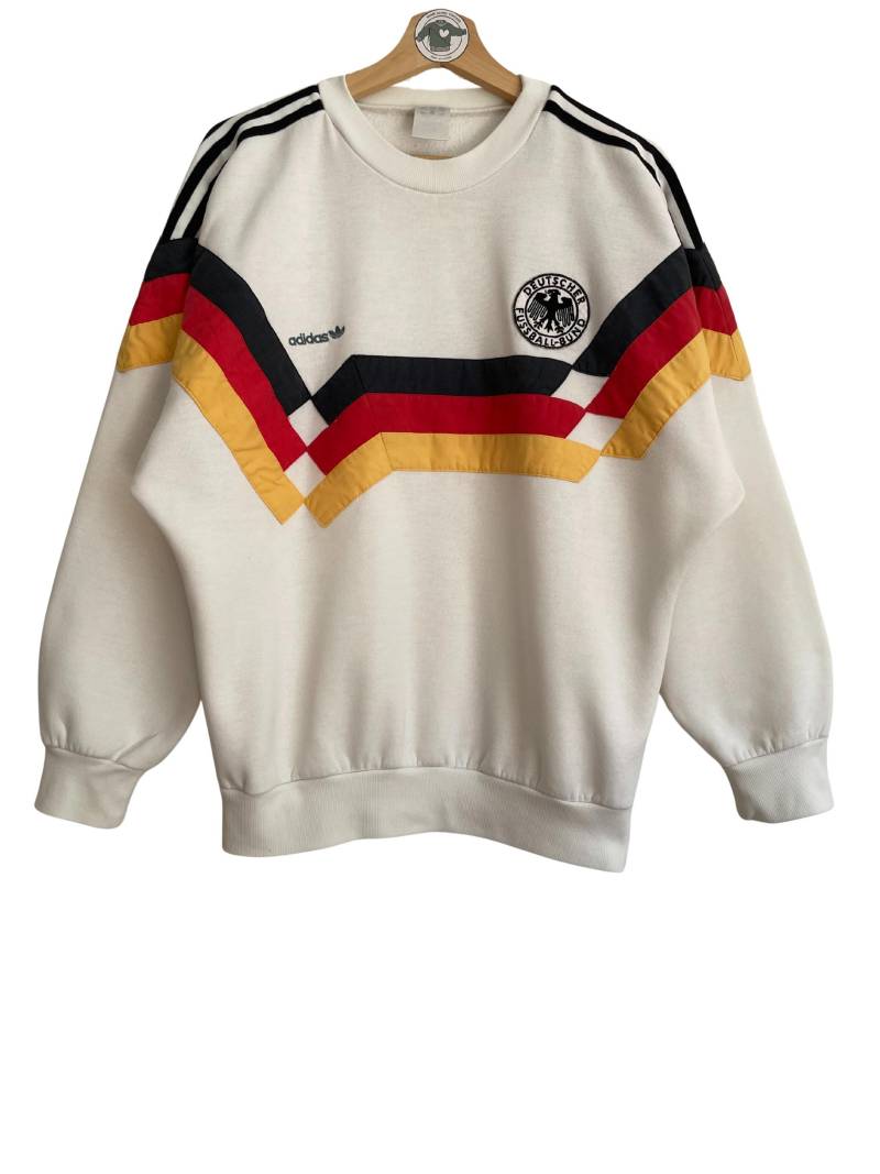 Adidas Vintage Dfb Sweater Gr. M Best Classic 90Er 90S Sweatshirt Pullover Oversized Deutscher Fussball Bund 1990-92 Weltmeister Ultra Rare Adidas Vintage Dfb Sweater Gr. M Best Classic 90Er 90S Sweatshirt Pullover Oversized Deutscher Fussball Bund 1990-92 Weltmeister Ultra Rare von HomeAloneVintageDE