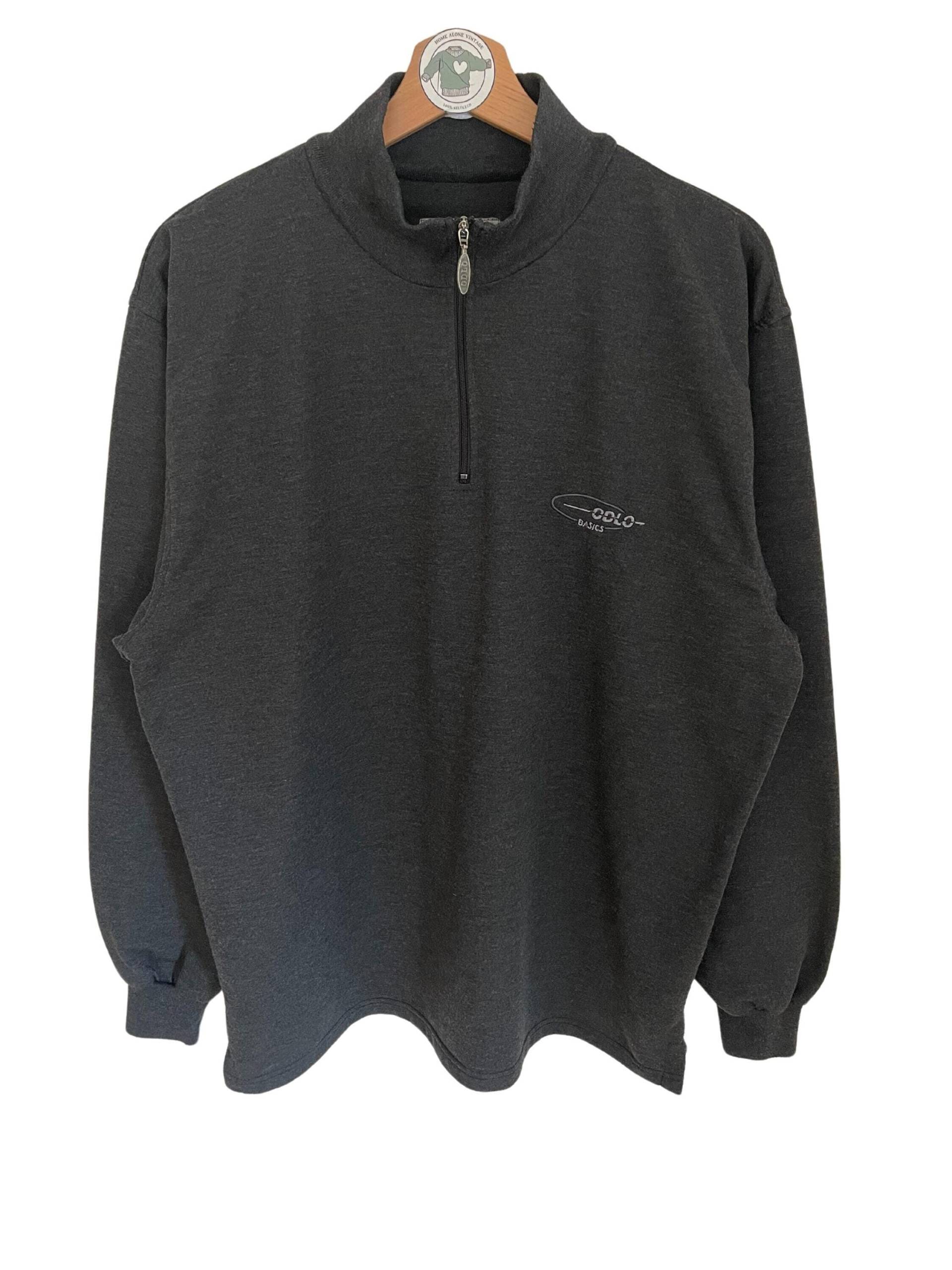 Odlo Vintage Basic Half-Zip Sweater Gr. L Funktionswäsche Funktion Sweatshirt Pullover 90Er 90S Basics Sportswear Dunkelgrau Schwarz Odlo Vintage Basic Half-Zip Sweater Gr. L Funktionswäsche Funktion Sweatshirt Pullover 90Er 90S Basics Sportswear Dunkelgrau Schwarz von HomeAloneVintageDE