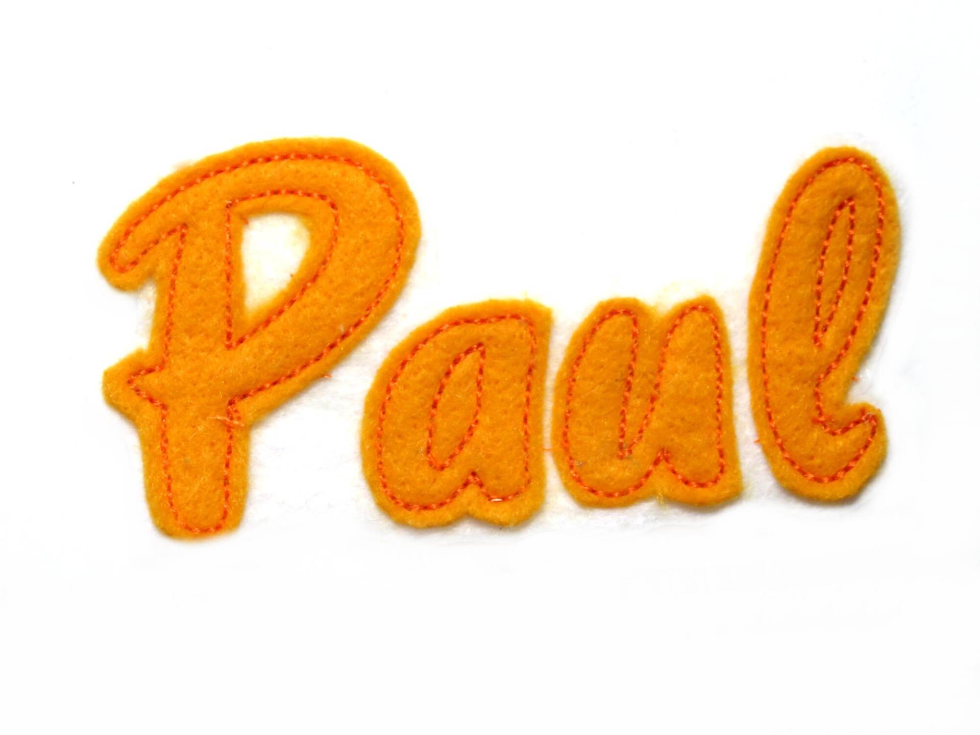 Applikation Namensschild Patch Aufnäher Felt Wunschname Farbwahl Applique Name - Free Color Choice von HomeArtist