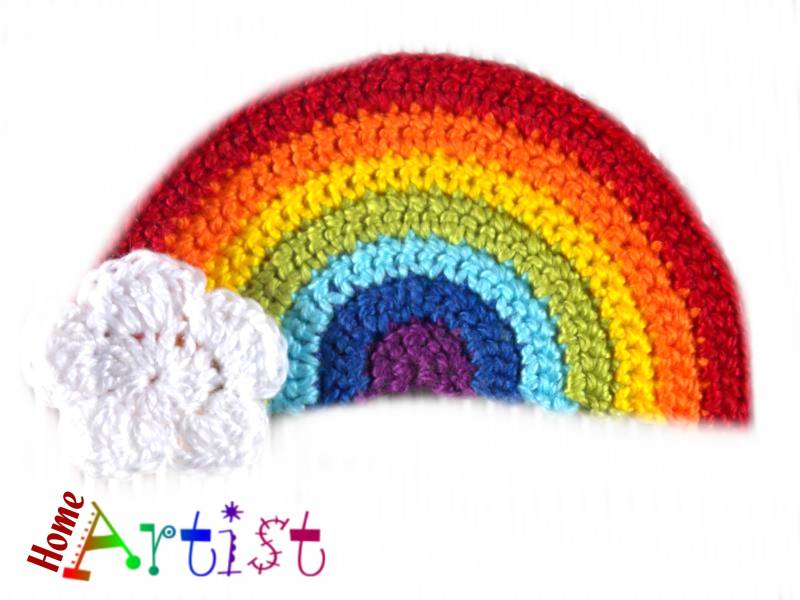 Häkelapplikation Applikation Häkel Applique Patch Aufbügel Kindermode Kleidung Stickerei von HomeArtist