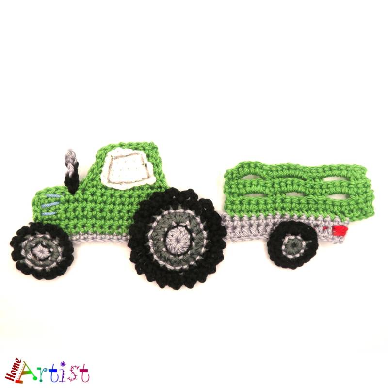 Häkelapplikation Applikation Häkel Applique Patch Aufbügel Kindermode Kleidung Stickerei von HomeArtist